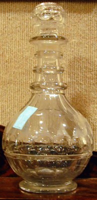 Lot 177 - Six Glass Decanters