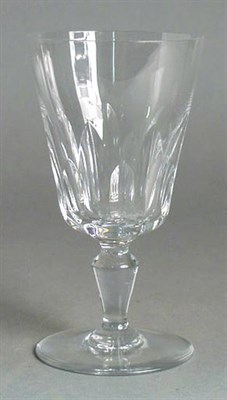 Lot 208 - Group of Colorless Glass Stemware...