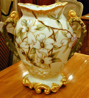 Lot 210 - Two Continental Porcelain Vases