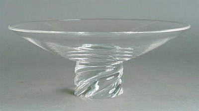 Lot 332 - Two Steuben Colorless Glass Bowls