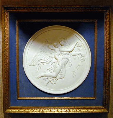 Lot 526 - Two Continental Porcelain Plaques