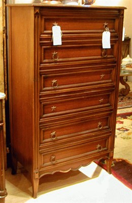 Lot 188 - Directoire Style Mahogany Chest of Drawers