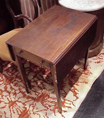 Lot 402 - Regency Style Mahogany Pembroke Table