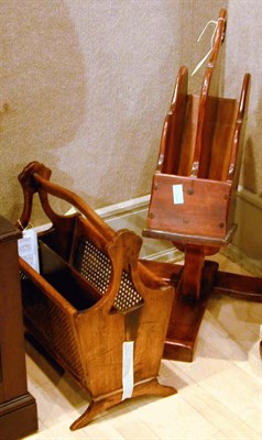 Lot 103 - Two Hardwood Canterburys