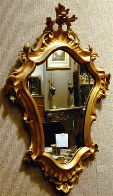 Lot 127 - Italian Rococo Style Gilt-Wood Cartouche-Form...