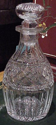 Lot 132 - Pair of Cut Glass Decanters