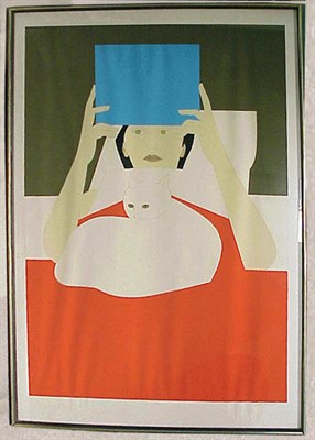 Lot 16 - Will Barnet WOMAN READING (COLE 137) Color...