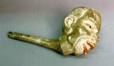 Lot 361 - American Figural Clay Pipe Charles Zorn & Co.,...