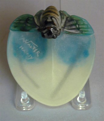 Lot 326 - Pate de Verre Vide Poche Almeric Walter Molded...