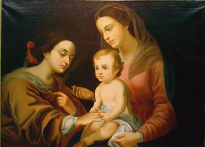 Lot 40 - After Bartolome Esteban Murillo MARRIAGE OF...