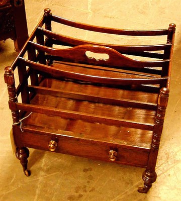 Lot 553 - Victorian Mahogany Canterbury
