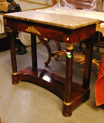Lot 560 - Empire Style Gilt-Bronze Mounted Mahogany...