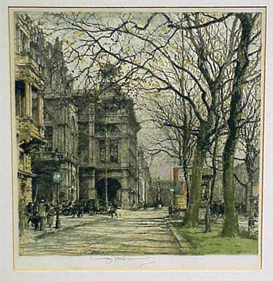 Lot 107 - Luigi Kasimir VIENNA, OPERA HOUSE; VIENNA,...