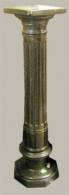 Lot 190 - Classical Style Green Marble Pedestal