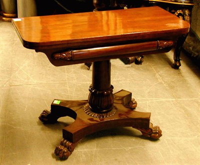 Lot 426 - William IV Mahogany Games Table