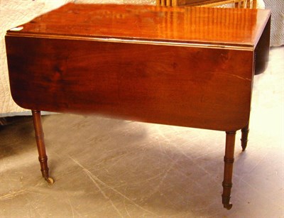 Lot 449 - Georgian Style Mahogany Drop-Leaf Table