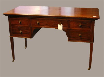Lot 230 - Federal Style Mahogany Desk