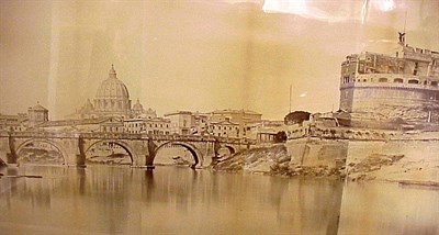 Lot 88 - Italian School CASTEL SANT' ANGELO...