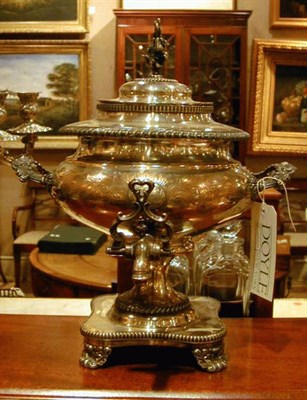 Lot 351 - Sheffield Silver Plated Hot Water Urn