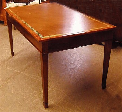 Lot 231 - Georgian Style Mahogany Library Table