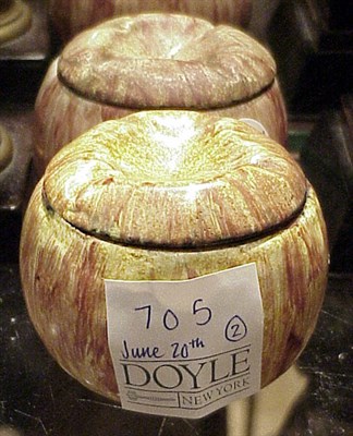 Lot 705 - Pair of French Enamel Boxes