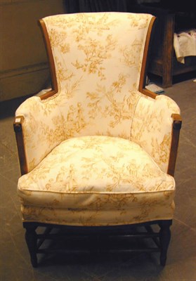 Lot 292 - Regency Style Mahogany Upholstered Armchair