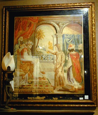Lot 216 - Framed Religious Needlework