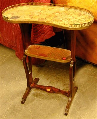 Lot 441 - Louis XVI Style Mahogany Reniform Side Table