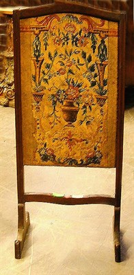 Lot 406 - Victorian Petit Point Fire Screen