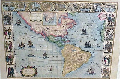 Lot 76 - After Willem Blaeu AMERICAE NOVA TABULA...