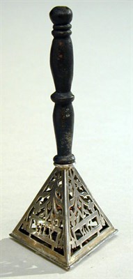 Lot 323 - Continental Silver Spice Container Of...