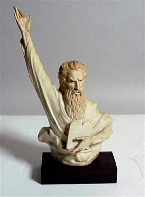 Lot 349 - Cybis Porcelain Figure of Moses Depicted...