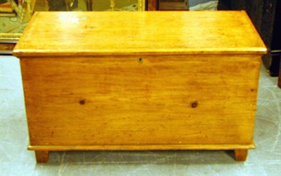 Lot 342 - Two American Pine Blanket Chests Height of...