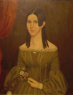 Lot 12 - American School 19th Century PORTRAIT OF A...