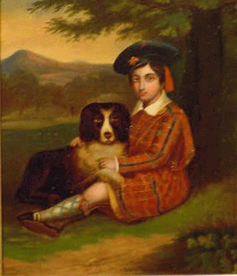 Lot 22 - British School 19th Century YOUNG BOY IN A...