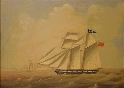 Lot 33 - W.J. Pike British School, 19th century SHIPS...
