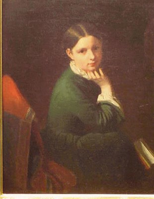 Lot 21 - Circle of Seymour Joseph Guy YOUNG GIRL WITH...