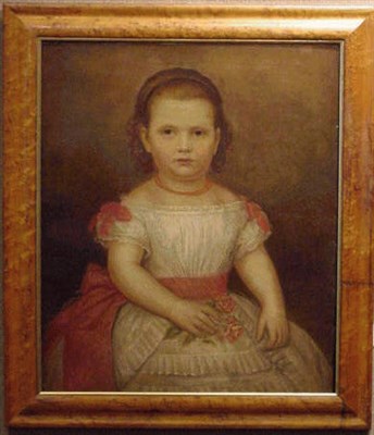 Lot 13 - British/American School 19th Century PORTRAIT...