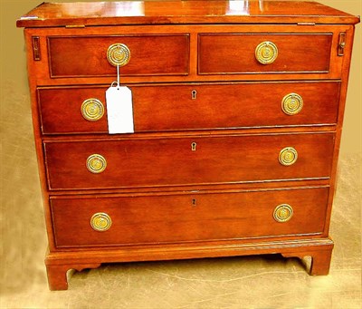 Lot 286 - Regency Style Mahogany Chest