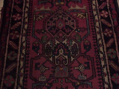 Lot 548 - Hamadan Runner Northwest Persia, contemporary...