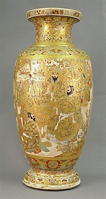 Lot 150 - Large and Elaborately Decorated Satsuma...