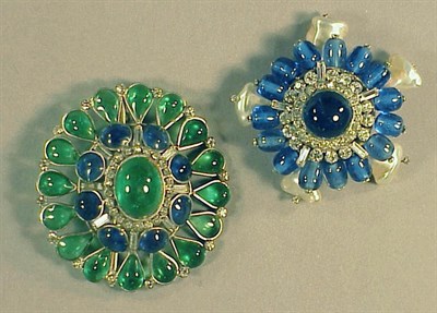 Lot 205 - Two Chanel Burst Brooches 1950s The first a...