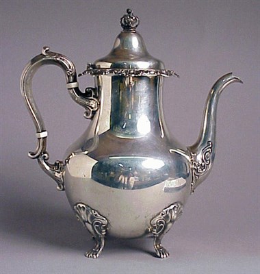 Lot 384 - Gorham Sterling Silver Four-Piece Coffee...