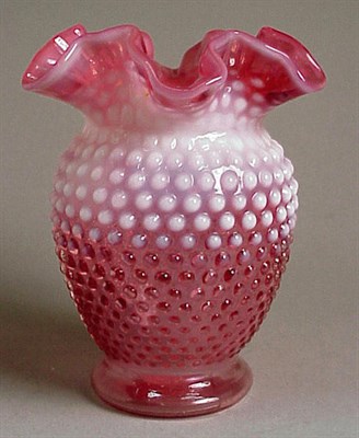 Lot 250 - Group of Pink and White Glassware...