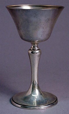 Lot 391 - Set of Twelve Sterling Silver Goblets Total...
