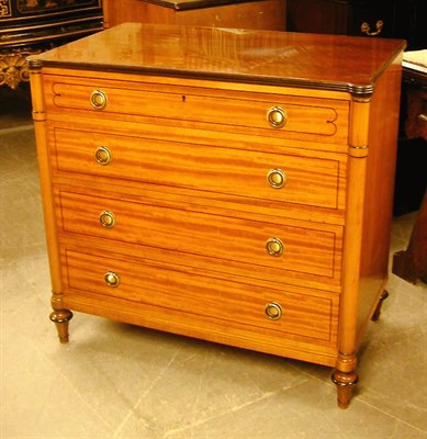 Lot 269 - Pair of Kittenger Regency Style Mahogany Chests