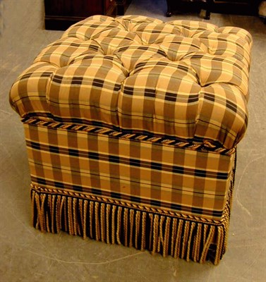 Lot 232 - Pair of Silk Upholstered Benches