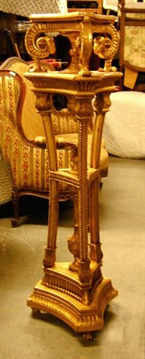 Lot 151 - Pair of Louis XV Style Gilt-Wood Pedestals