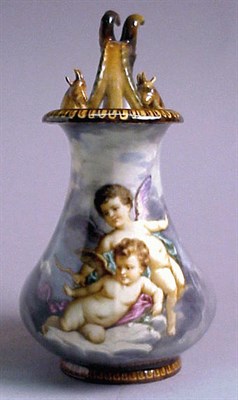 Lot 483 - KPM Porcelain Ewer