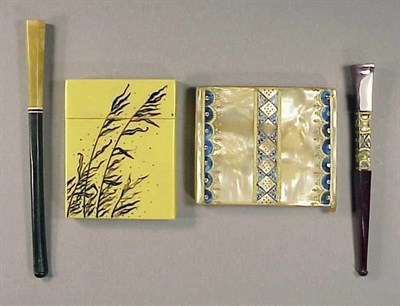 Lot 39 - Two Art Deco Cigarette Suites One Auguste...
